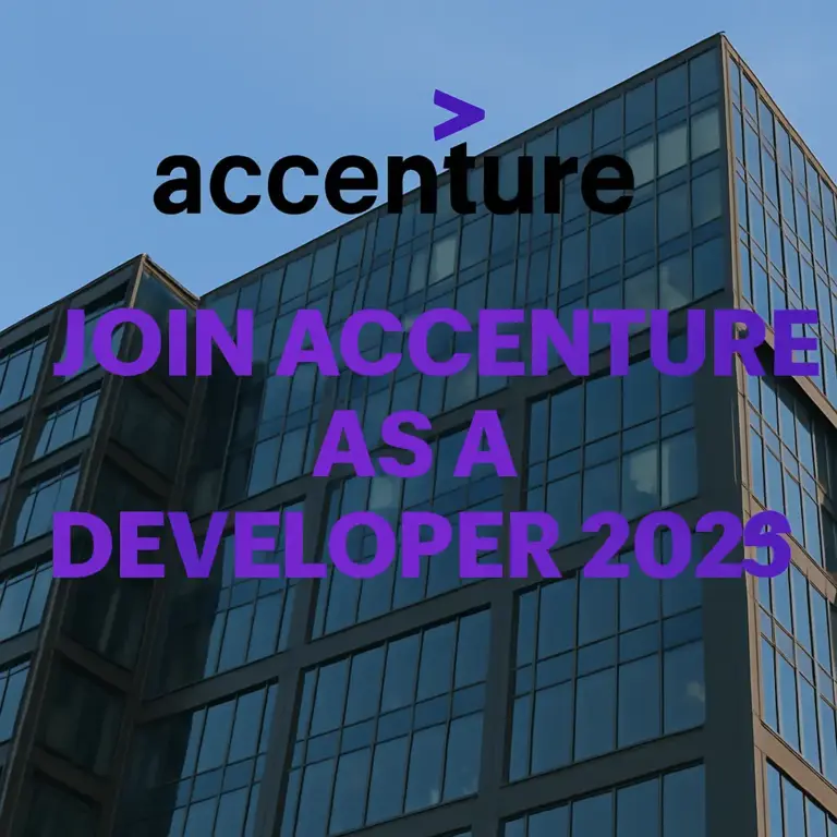 Step Into the Future with Accenture Developer Hiring 2025 – Your Gateway to a Thriving Tech Career